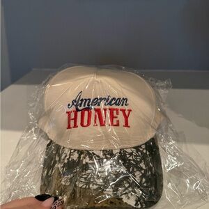 Beige and Black Party Cap